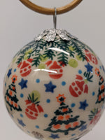 Load image into Gallery viewer, Christmas Tree Round Ball Ornament
