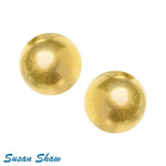 Load image into Gallery viewer, Gold Dome Studs 14MM
