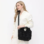 Load image into Gallery viewer, Woven Chocolate Brown Tote
