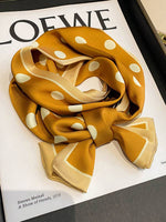 Load image into Gallery viewer, Polka Dot Scarf Long Rectangle
