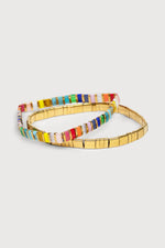 Load image into Gallery viewer, Rainbow Stretch Bracelet Set
