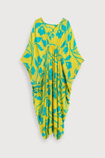 Load image into Gallery viewer, Bold Floral Kaftan Maxi
