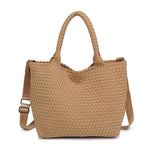 Load image into Gallery viewer, Sky's The Limit Medium Woven Neoprene Tote
