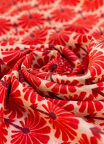 Load image into Gallery viewer, Infinity Scarf - Rouge Palms
