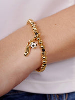Load image into Gallery viewer, Soccer Charm Bracelet
