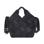 Load image into Gallery viewer, Woven Chocolate Brown Tote
