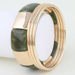 Load image into Gallery viewer, Multi Polished Tortoise Stone Bracelet
