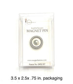 Load image into Gallery viewer, Abalone Image Magnet Button Pin Set
