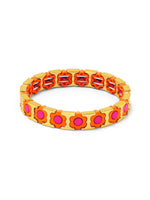 Load image into Gallery viewer, Flower Enamel Stretch Bracelet
