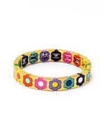 Load image into Gallery viewer, Flower Enamel Stretch Bracelet
