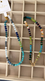 Load image into Gallery viewer, Seamoss Beaded Toggle Necklace
