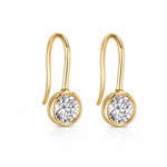Load image into Gallery viewer, Drop Bezel Earring
