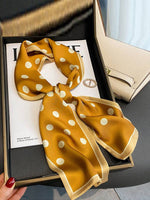 Load image into Gallery viewer, Polka Dot Scarf Long Rectangle
