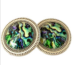 Load image into Gallery viewer, Abalone Image Magnet Button Pin Set
