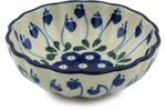 Load image into Gallery viewer, Polish Pottery Small Fluted Bowl
