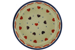 Load image into Gallery viewer, Polish Pottery Bowl Love &amp; Chocolate Hearts
