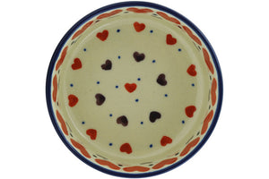 Polish Pottery Bowl Love & Chocolate Hearts