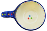 Load image into Gallery viewer, Polish Pottery Cuddle Bowl Shining Stars
