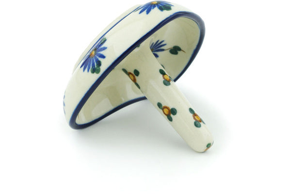 Polish Pottery Ring Holder Asters