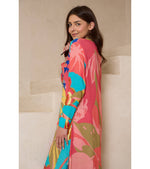 Load image into Gallery viewer, Resort Luxe V-Neck Tropical Maxi Dress
