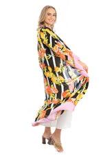 Load image into Gallery viewer, Citrus Print Kimono Long

