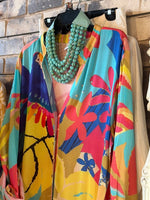 Load image into Gallery viewer, Turquoise Layered Magnetic Necklace
