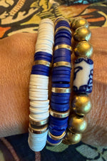 Load image into Gallery viewer, Set of Three Stretch Bracelets
