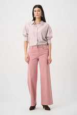 Load image into Gallery viewer, Tencel Stripe Print Boxy Blouse
