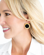 Load image into Gallery viewer, Roma Studs in Black Onyx
