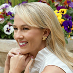 Load image into Gallery viewer, Gold Honey Bee Stud Earrings
