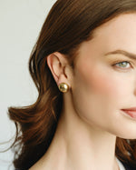 Load image into Gallery viewer, Gold Dome Studs 14MM
