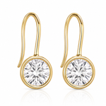 Load image into Gallery viewer, Drop Bezel Earring
