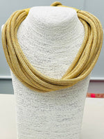 Load image into Gallery viewer, "Original" Slub 8-Strand Necklace
