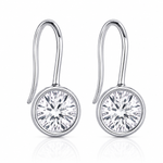 Load image into Gallery viewer, Drop Bezel Earring
