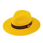 Load image into Gallery viewer, BEST SELLER BAND STRAW FEDORA HAT
