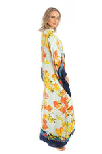 Load image into Gallery viewer, Citrus Print Kimono Long
