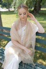 Load image into Gallery viewer, Silk Glimmer Scarf
