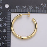 Load image into Gallery viewer, 24k Gold-Filled Hoop Earrings
