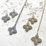 Load image into Gallery viewer, Quatrefoil Pave Necklace
