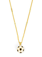 Load image into Gallery viewer, Soccer Charm Short Necklace
