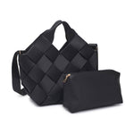 Load image into Gallery viewer, Woven Chocolate Brown Tote
