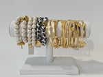 Load image into Gallery viewer, Handcast 24kt Gold Bangles
