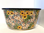 Load image into Gallery viewer, 12&quot; Large Bowl Country Sunflowers
