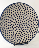 Load image into Gallery viewer, Dinner Plate Polka Dot Delight
