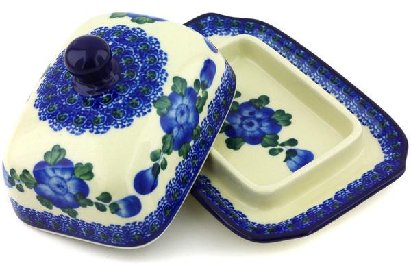 Ceramika Artystyczna Butter Dish J. Okraska Eleg