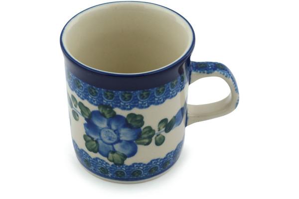 Ceramika Artystyczna 5oz Mug Eleg Blue Poppy