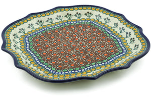 Signature Ceramika Artystyczna 8pt Platter Crnbry Medley