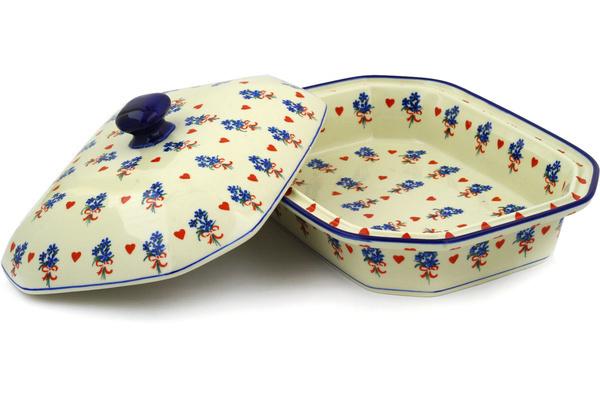 Ceramika Artystyczna Dish with Cover L'amour