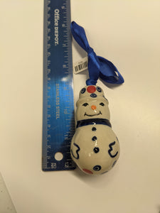 Happy Snowman Ornament Oh!