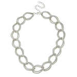 Load image into Gallery viewer, Double Linked Loop Chain Necklace

